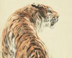 Tiger Looking Back in Quiet Meadows - Takagi Biseki