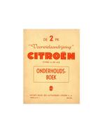1954 CITROEN 2CV INSTRUCTIEBOEKJE NEDERLANDS, Auto diversen, Handleidingen en Instructieboekjes