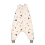 LÄSSIG babyslaapzak jumper 4 seizoenen dots offwhite circle, Verzenden, Nieuw