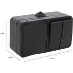 Q-LINK - Wandcontactdoos - Opbouw - 1-voudig Stopcontact -, Doe-het-zelf en Verbouw, Elektra en Kabels, Ophalen of Verzenden, Nieuw