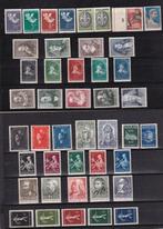 Nederland 1936/1939 - 11 postfrisse series jaren 30, Gestempeld