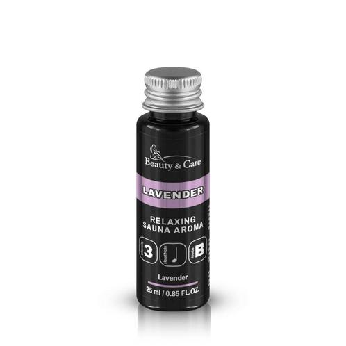 Beauty & Care Lavendel sauna opgietmiddel 25 ml.  new, Sport en Fitness, Sauna, Fins of Traditioneel, Toebehoren, Nieuw, Ophalen of Verzenden