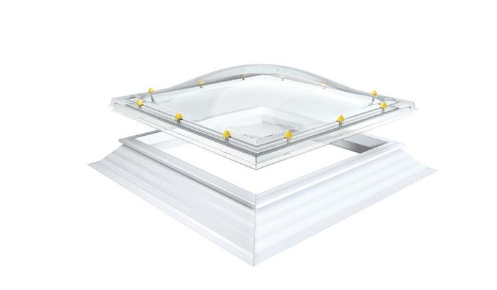 Skylux lichtkoepel met dakopstand 100x100 (zelf samen te ste, Doe-het-zelf en Verbouw, Glas en Ramen, Verzenden