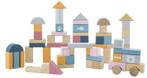 PolarB 60 Stuks Houten Blokken 44010, Kinderen en Baby's, Speelgoed | Houten speelgoed, Verzenden, Nieuw
