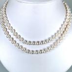 Long sautoir Japanese Akoya cultured pearls Ø 6x6,5 mm -