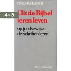 UIT DE BIJBEL LEREN LEVEN 9789025942564 LAPIDE, Boeken, Verzenden, Gelezen, LAPIDE