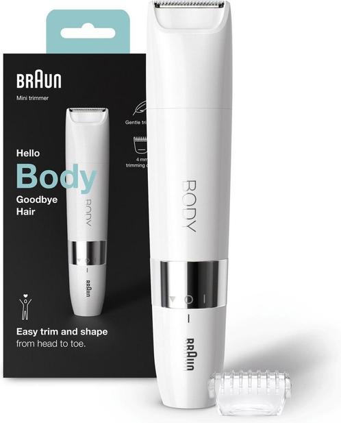 Braun Body BS1000 Mini Trimmer, Elektrische Ontharing Voor, Sieraden, Tassen en Uiterlijk, Uiterlijk | Lichaamsverzorging, Verzenden