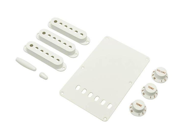 Fender Stratocaster accessoires kit wit, Muziek en Instrumenten, Instrumenten | Toebehoren, Verzenden