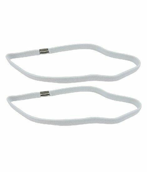 Haarband Elastiek Sport 1cm Wit, Sieraden, Tassen en Uiterlijk, Uiterlijk | Haarverzorging, Verzenden