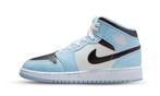 Air Jordan 1 Mid Ice Blue (GS), Kleding | Dames, Schoenen, Nieuw