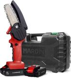 2dekans | Mardin Mini Kettingzaag - Snoeizaag - 2 Accus -, Ophalen of Verzenden, Zo goed als nieuw, Mardin