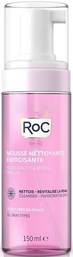 ROC ENERGISING CLEANSING MOUSSE GEZICHTSREINIGER POMP 150 ML, Sieraden, Tassen en Uiterlijk, Uiterlijk | Gezichtsverzorging, Verzenden