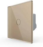 Livolo Touch LED Dimmer – Goud | Design Schakelaar, Ophalen of Verzenden, Nieuw, Schakelaar