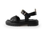 Mano Sandalen in maat 38 Zwart | 10% extra korting, Verzenden, Sandalen of Muiltjes, Gedragen, Mano