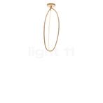 Artemide Arrival Plafondlamp LED, goud - 130 cm, Huis en Inrichting, Lampen | Plafondlampen, Verzenden, Nieuw