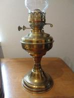 Staande lamp - petroleumlamp - Messing