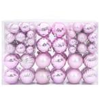 vidaXL Kerstballen 100 st Ø3/4/6 cm roze, Diversen, Kerst, Verzenden, Nieuw