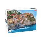 Tactic Puzzel Cinque Terre, Italy 1000 stukjes, Kinderen en Baby's, Speelgoed | Kinderpuzzels, Nieuw, Verzenden