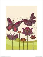 Kunstdruk Valentina Ramos - Butterflies 30x40cm, Huis en Inrichting, Woonaccessoires | Schilderijen, Tekeningen en Foto's, Nieuw