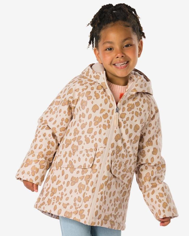 HEMA Kinderjas gevlekt ecru van €39.99 voor €27.99 sale, Kinderen en Baby's, Kinderkleding | Overige, Nieuw, Verzenden