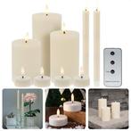 2dekans | Cheqo® LED Kaarsenset – Incl. Afstandsbediening &, Ophalen of Verzenden, Zo goed als nieuw