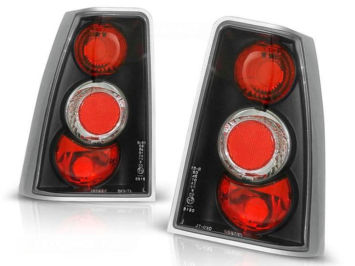 Achterlichten Opel Kadett E zwart, Auto-onderdelen, Overige Auto-onderdelen, Ophalen of Verzenden