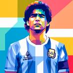 Diego Maradona Poster 50 x 50 cm, Verzamelen, Verzenden, Nieuw, Sport