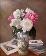 Armel LESCAN (1884-1964) - Pivoines en vase - Bouquet