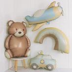 4 grote Folie ballonnen beer, vliegtuig, regenboog en auto, Kinderen en Baby's, Kinderkamer | Inrichting en Decoratie, Nieuw, Overige typen