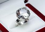 Zonder Minimumprijs - Ring 925 Zilver - 11,00 ct Bergkristal, Nieuw