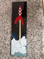 Plaque émaillée « Objectif Lune » - Les Élailleries belges -, Nieuw