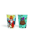 Bekers Sinterklaas & Ozosnel Cartoon (8st), Ophalen of Verzenden, Nieuw
