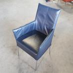 Montis design fauteuil - antraciet leder (alleen per set), Nieuw, Ophalen of Verzenden