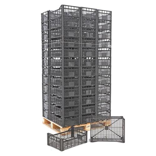 Gebruikte euronorm stapelbakken palletaanbieding wanden +, Doe-het-zelf en Verbouw, Kratten en Dozen, Ophalen of Verzenden
