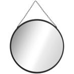 TRUUSK Wandspiegel Make-up Spiegel Rondspiegel Ø 50 Cm Met D, Huis en Inrichting, Woonaccessoires | Spiegels, Verzenden, Nieuw