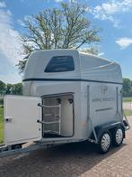 Chique Hotra 2-paards uit 2010 met zadelkamer!, Dieren en Toebehoren, Paarden en Pony's | Trailers en Aanhangwagens, Ophalen, Zo goed als nieuw