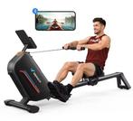 Elektromagnetische Roeimachine –16 Niveaus en Verlengde Rail, Sport en Fitness, Fitnessapparatuur, Verzenden, Nieuw