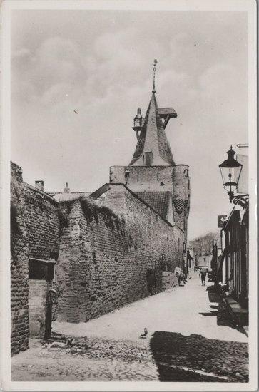 ELBURG - Oude Stadsmuur met Vischpoort, Verzamelen, Ansichtkaarten | Nederland, Verzenden
