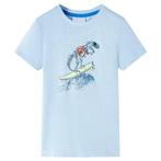 vidaXL Kindershirt 140 lichtblauw, Verzenden, Nieuw