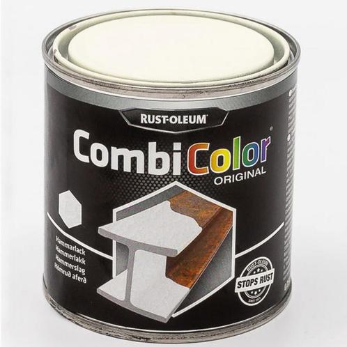Rust-Oleum - Rust-Oleum CombiColor original hamerslag Wit, Doe-het-zelf en Verbouw, Verf, Beits en Lak, Wit, Nieuw, Ophalen of Verzenden