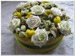 Steekschuim Taart oase voor verse bloemen 22x7 cm, Ophalen of Verzenden, Nieuw
