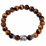 Fako Bijoux® - Buddha Armband - Deluxe - Tijgeroog, Sieraden, Tassen en Uiterlijk, Armbanden, Verzenden, Nieuw