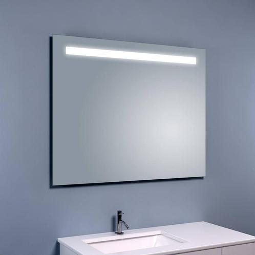 BWS LED Spiegel Liga met Lichtschakelaar 100x80x3.1 cm (incl, Doe-het-zelf en Verbouw, Sanitair, Bad, Nieuw, Ophalen of Verzenden