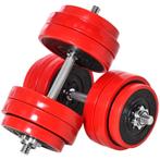 TRUUSK Halterset 20/30KGS 2-IN-1 Halters En Halters Verstelb, Sport en Fitness, Fitnessmaterialen, Verzenden, Nieuw