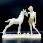 Karl Tutter - Hutschenreuther - Art Deco - Boy with Foal