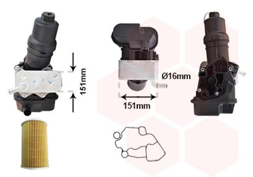 OLIEKOELER VOOR AUDI A1 8X 2010-2015 06D117021C, Auto diversen, Auto-accessoires, Nieuw, Ophalen of Verzenden