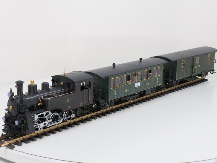 LGB Set 20471 , 30330 & 40330 Ballenberg-Zahnrad-Dampflok..., Hobby en Vrije tijd, Modeltreinen | Overige schalen, Overige typen