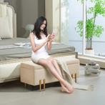 TRUUSK Gestoffeerde Zitbank met Opbergruimte - Fluweel Look, Verzenden, Nieuw