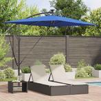 vidaXL Cantilever Banana Parasol Blauw 294 x 200 x 254 cm, Verzenden, Nieuw, 2 tot 3 meter