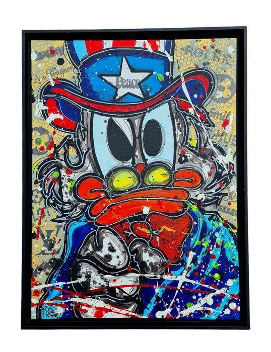 Moontje - The Boss Scrooge, Antiek en Kunst, Kunst | Schilderijen | Modern